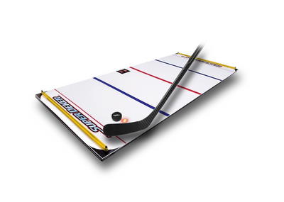 The orignal SuperDeker Hockey Stickhandling Aid is the official training device of Ty Gretzky's Hockey School and a national favorite amoungst beginner level players. Upgrade to the SuperDekerPRO today to advance your level of skill and stickhandling abil