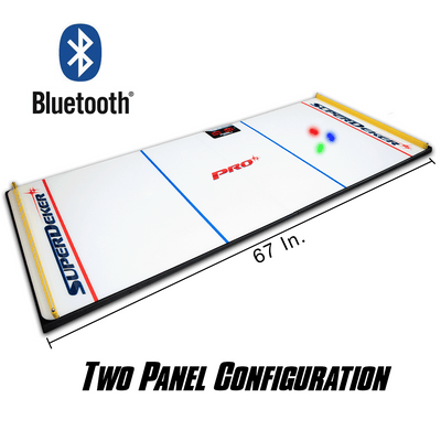 The SuperDekerPRO Fast Hands Hockey Trainer is the most mobile hockey stickhandling board. Now features wirless charging, and a 3-panel configuration for stickhandling training on the go!
