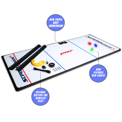 Use the SuperDekerPRO to learn how to get better at stickhandling in Hockey! This Fun Stickhandling Training Device uses lights and sensors and a connected App to improve your hockey skills! 