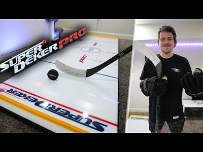 The Nasher tries out the SuperDekerPRO brand new features with SuperDeker App! Is this the FUTURE of hockey training? SuperDekerPRO Review!