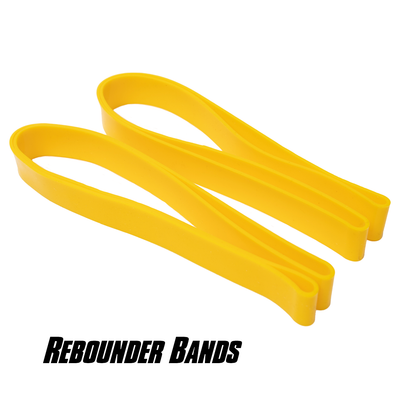 SuperDeker Rebounder Bands for Advanced Hockey Training are high-strength elastic for training quick dish passes in hockey on and off the ice.