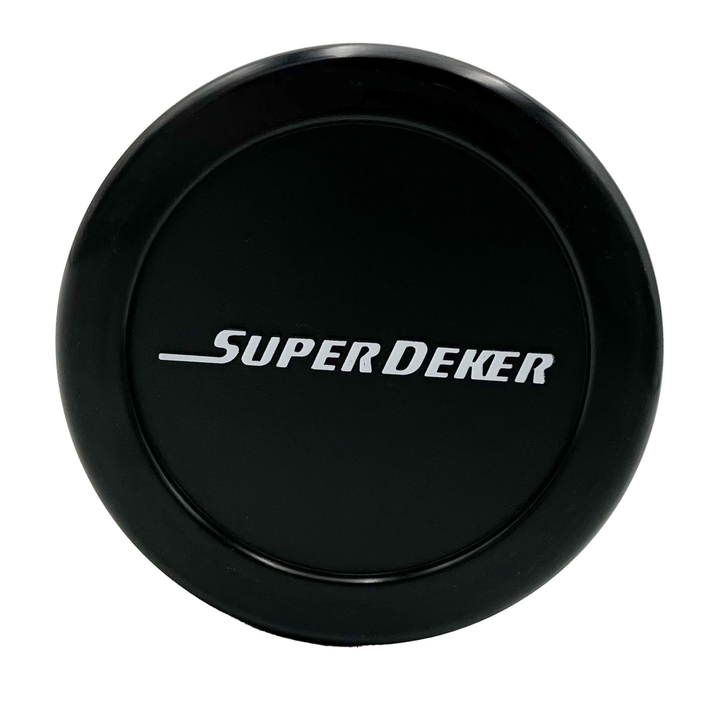 The SuperDeker ePuck is the perfect hockey stickhandling training aid for SuperDeker because it feels like a real puck with the same weight and slickness!