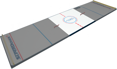 Extend your Synthetic Ice Hockey Training Pad with the SuperDeker Center Panel. Play more games and train more hockey skills.